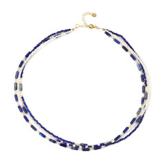 Collar en plata con Lapislázuli (Riya)