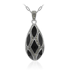 Collar en plata con Marcasita