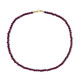 Collar en plata con Rubí de Mozambique
