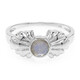 Anillo en plata con Espectrolita