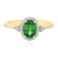 Anillo en oro con Tsavorita (La Revelle)