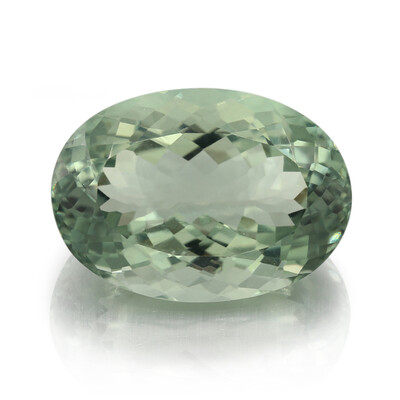Piedra preciosa con Amatista verde de Santa Lucía