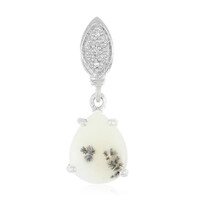 Colgante en plata con Ágata dendrítica