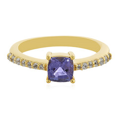 Anillo en plata con Tanzanita