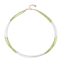Collar en plata con Peridoto
