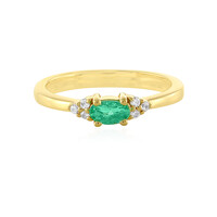 Anillo en plata con Esmeralda de Colombia