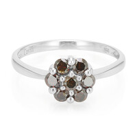 Anillo en plata con Diamante fantasía