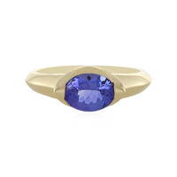 Anillo en oro con Tanzanita AAA (de Melo)