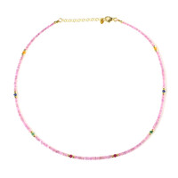 Collar en plata con Granate Mandarina AAA