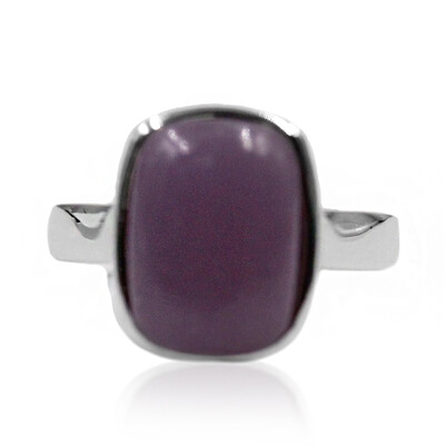 Anillo en plata con Lepidolita