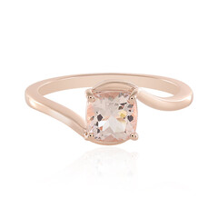 Anillo en plata con Morganita