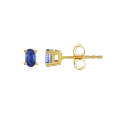 Pendientes en plata con Cianita