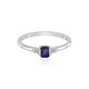 Anillo en plata con Iolita