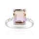 Anillo en plata con Ametrino