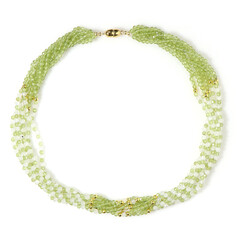 Collar en plata con Peridoto (Riya)