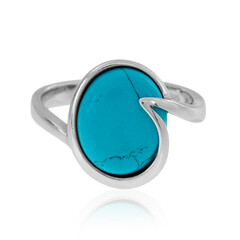 Anillo en plata con Turquesa