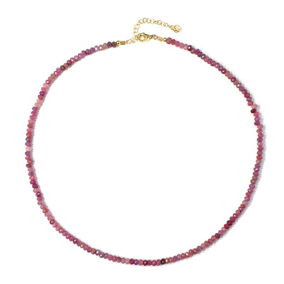 Collar en plata con Rubí de Mozambique