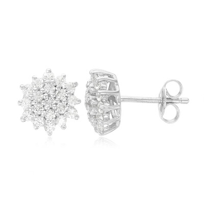 Pendientes en plata con Zircón