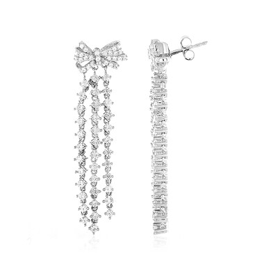 Pendientes en plata con Zircón