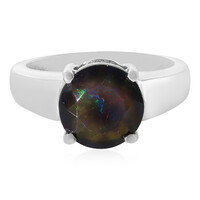 Anillo en plata con Ópalo de Mezezo
