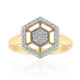 Anillo en oro con Diamante IF (D) (Annette)