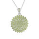 Collar en plata con Peridoto