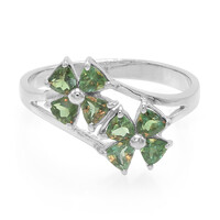 Anillo en plata con Alejandrita