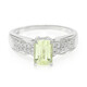 Anillo en plata con Cuncita amarillo canario