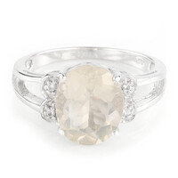 Anillo en plata con Ortoclasa