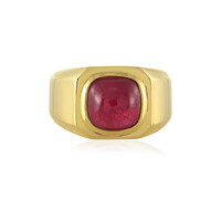 Anillo en plata con Rubí de Madagascar