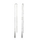Pendientes en plata