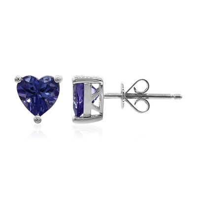 Pendientes en oro con Tanzanita AAA (CIRARI)