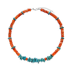 Collar en plata con Turquesa