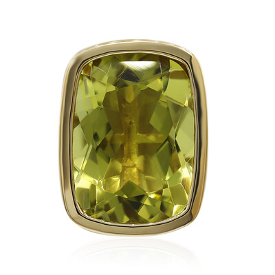 Colgante en plata con Cuarzo del Ouro Verde (MONOSONO COLLECTION)