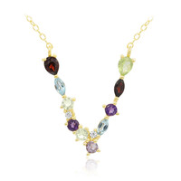 Collar en plata con Granate