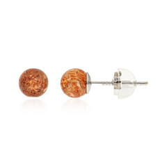 Pendientes en plata con Piedra del sol