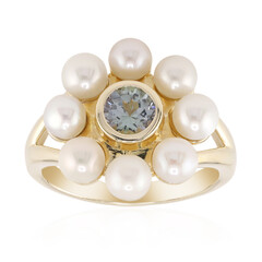 Anillo en oro con Tanzanita sin calentar (Remy Rotenier)