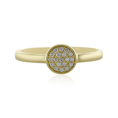 Anillo en oro con Diamante limpio a lupa F (LUCENT DIAMONDS)