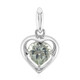 Colgante en plata con Amatista verde (Remy Rotenier)