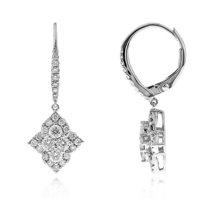 Pendientes en oro con Diamante SI2 (H) (CIRARI)