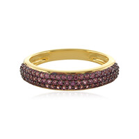 Anillo en plata con Rodolita
