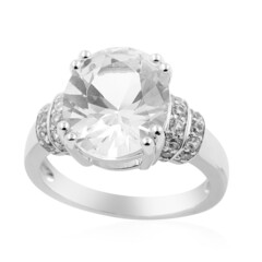 Anillo en plata con Danburita