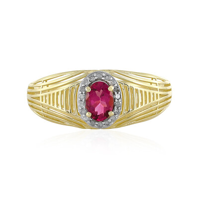 Anillo en oro con Turmalina rosa (Ornaments by de Melo)