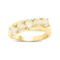 Anillo en plata con Ópalo de Welo