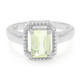 Anillo en plata con Cuncita amarillo canario
