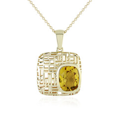 Collar en oro con Berilo dorado (Ornaments by de Melo)