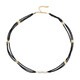 Collar en plata con Perla blanca Freshwater (Riya)