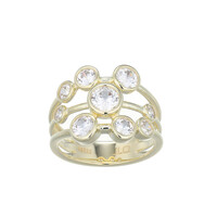 Anillo en plata con Zircón (Adela Silber)