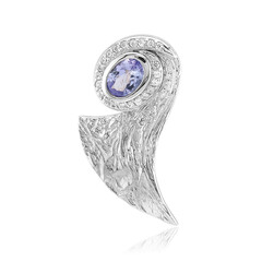 Colgante en plata con Tanzanita