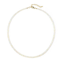 Collar en plata con Ópalo de Welo